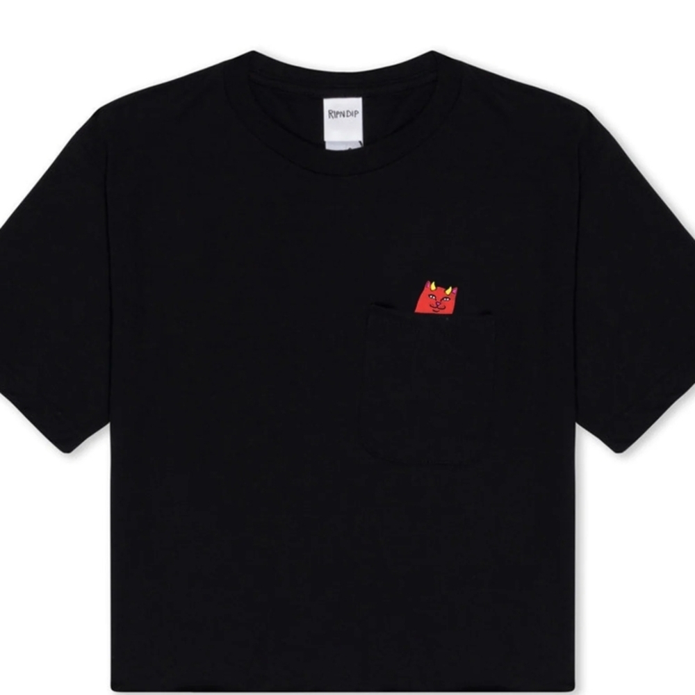 Ripndip Black Crop Top